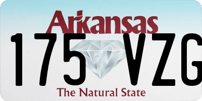AR license plate 175VZG