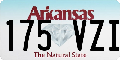 AR license plate 175VZI