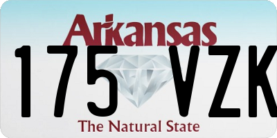 AR license plate 175VZK