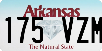 AR license plate 175VZM