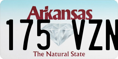 AR license plate 175VZN
