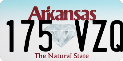 AR license plate 175VZQ