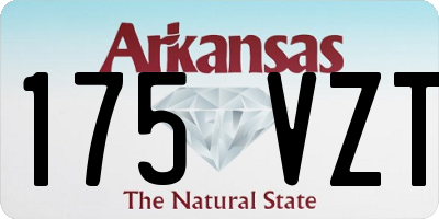 AR license plate 175VZT