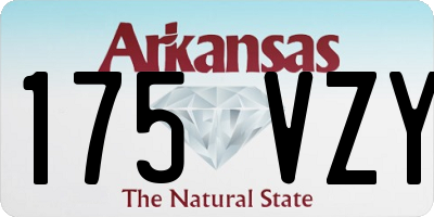 AR license plate 175VZY
