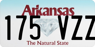 AR license plate 175VZZ
