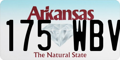 AR license plate 175WBV