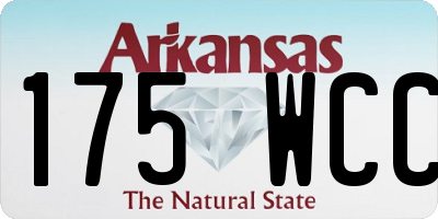 AR license plate 175WCC