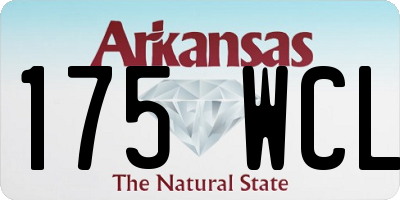 AR license plate 175WCL