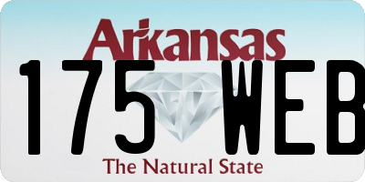 AR license plate 175WEB