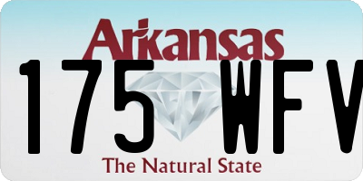 AR license plate 175WFV