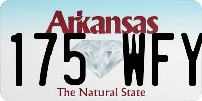 AR license plate 175WFY