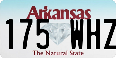 AR license plate 175WHZ