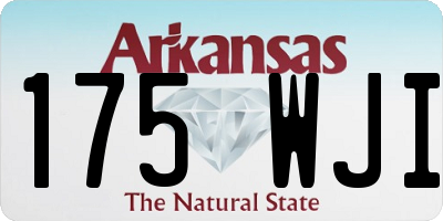 AR license plate 175WJI