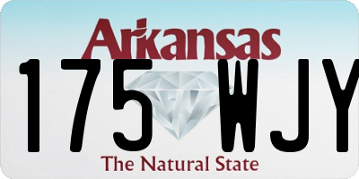 AR license plate 175WJY