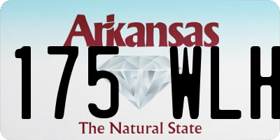 AR license plate 175WLH