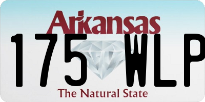 AR license plate 175WLP