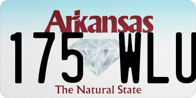AR license plate 175WLU