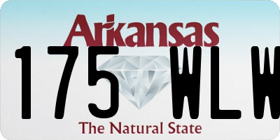 AR license plate 175WLW