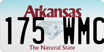 AR license plate 175WMC