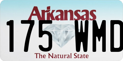 AR license plate 175WMD