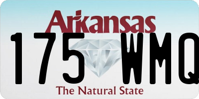 AR license plate 175WMQ