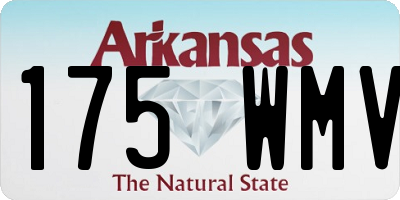 AR license plate 175WMV