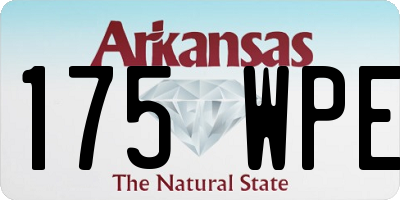 AR license plate 175WPE