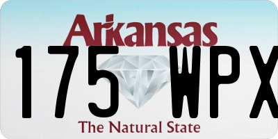 AR license plate 175WPX