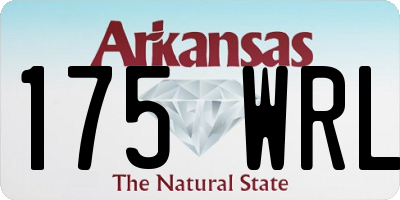 AR license plate 175WRL