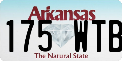 AR license plate 175WTB