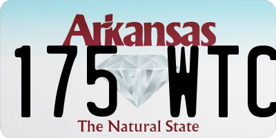 AR license plate 175WTC