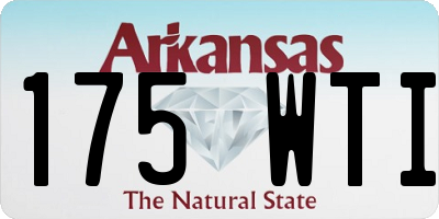 AR license plate 175WTI