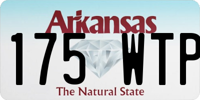 AR license plate 175WTP