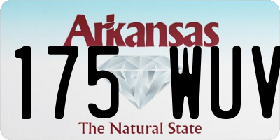 AR license plate 175WUV