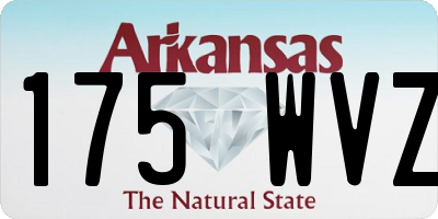 AR license plate 175WVZ