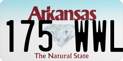 AR license plate 175WWL