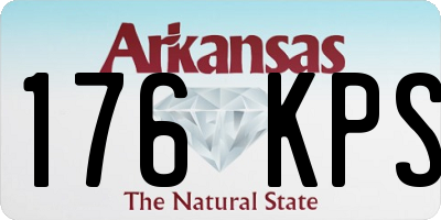 AR license plate 176KPS