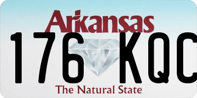 AR license plate 176KQC