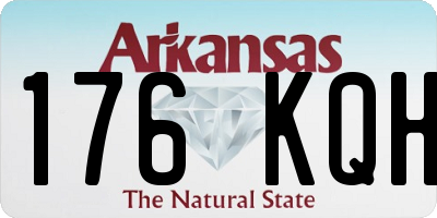 AR license plate 176KQH