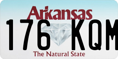 AR license plate 176KQM