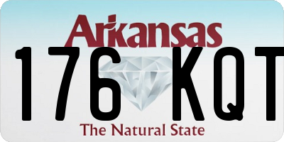 AR license plate 176KQT