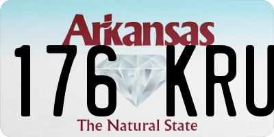 AR license plate 176KRU