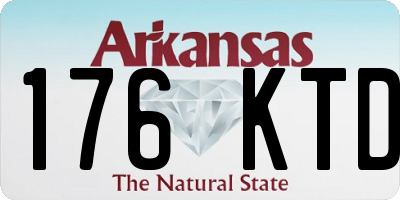 AR license plate 176KTD