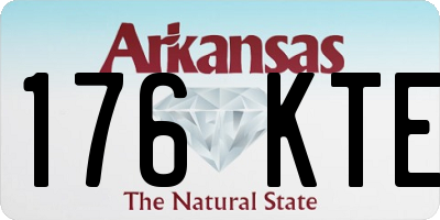 AR license plate 176KTE
