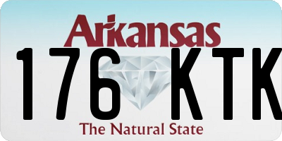 AR license plate 176KTK