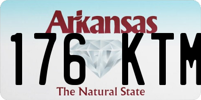 AR license plate 176KTM