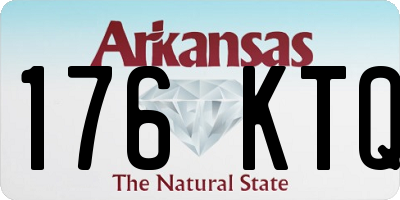 AR license plate 176KTQ