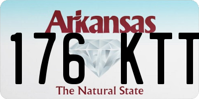 AR license plate 176KTT