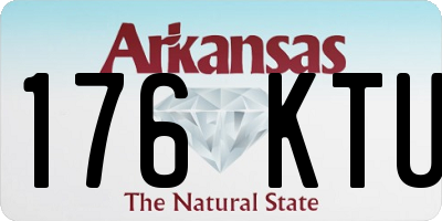 AR license plate 176KTU