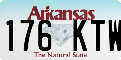 AR license plate 176KTW